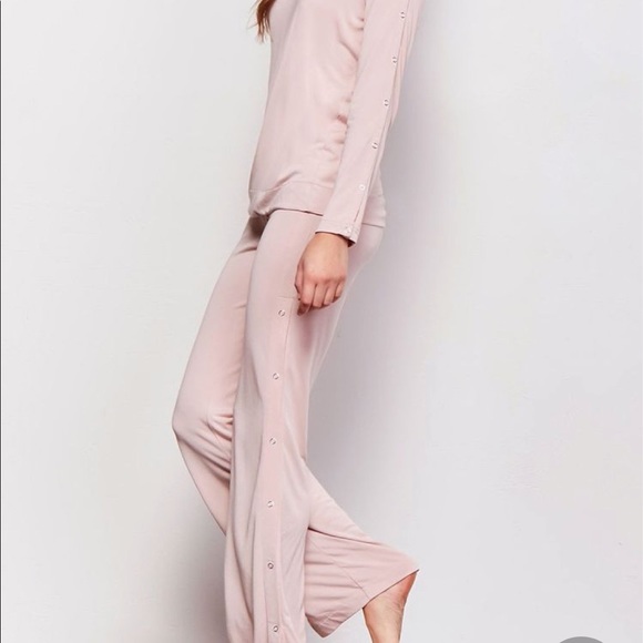 BB Dakota Higgins Snap Pant- Pink - Picture 3 of 7